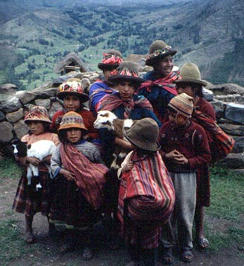 Children of Piscac Peru